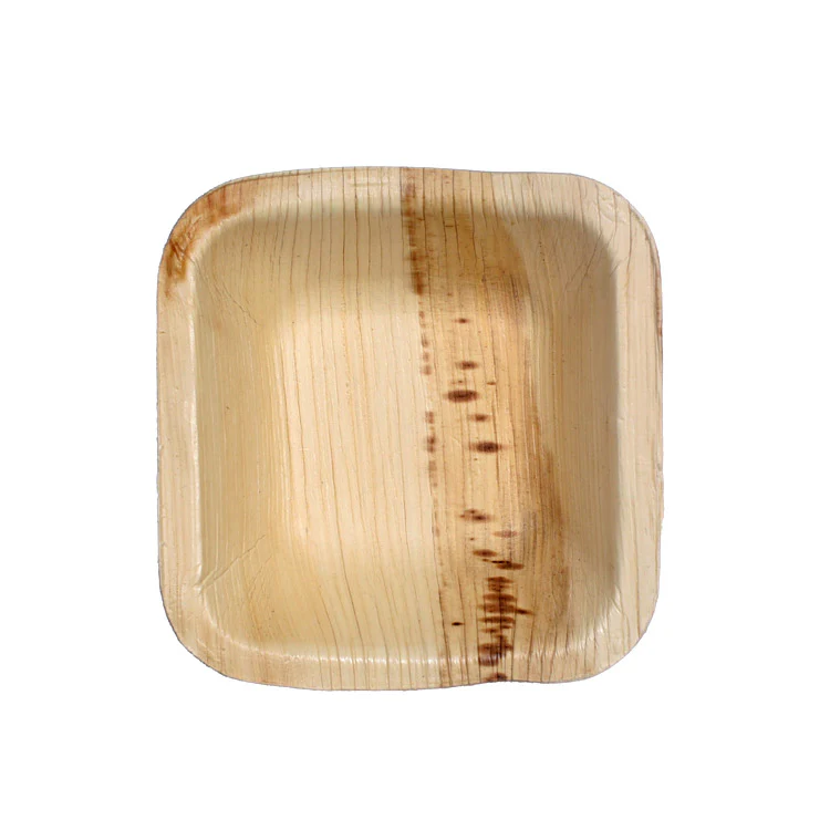 ONE TREE PALM LEAF ECO DIP BOWL - SQUARE 90MM - PACK 25