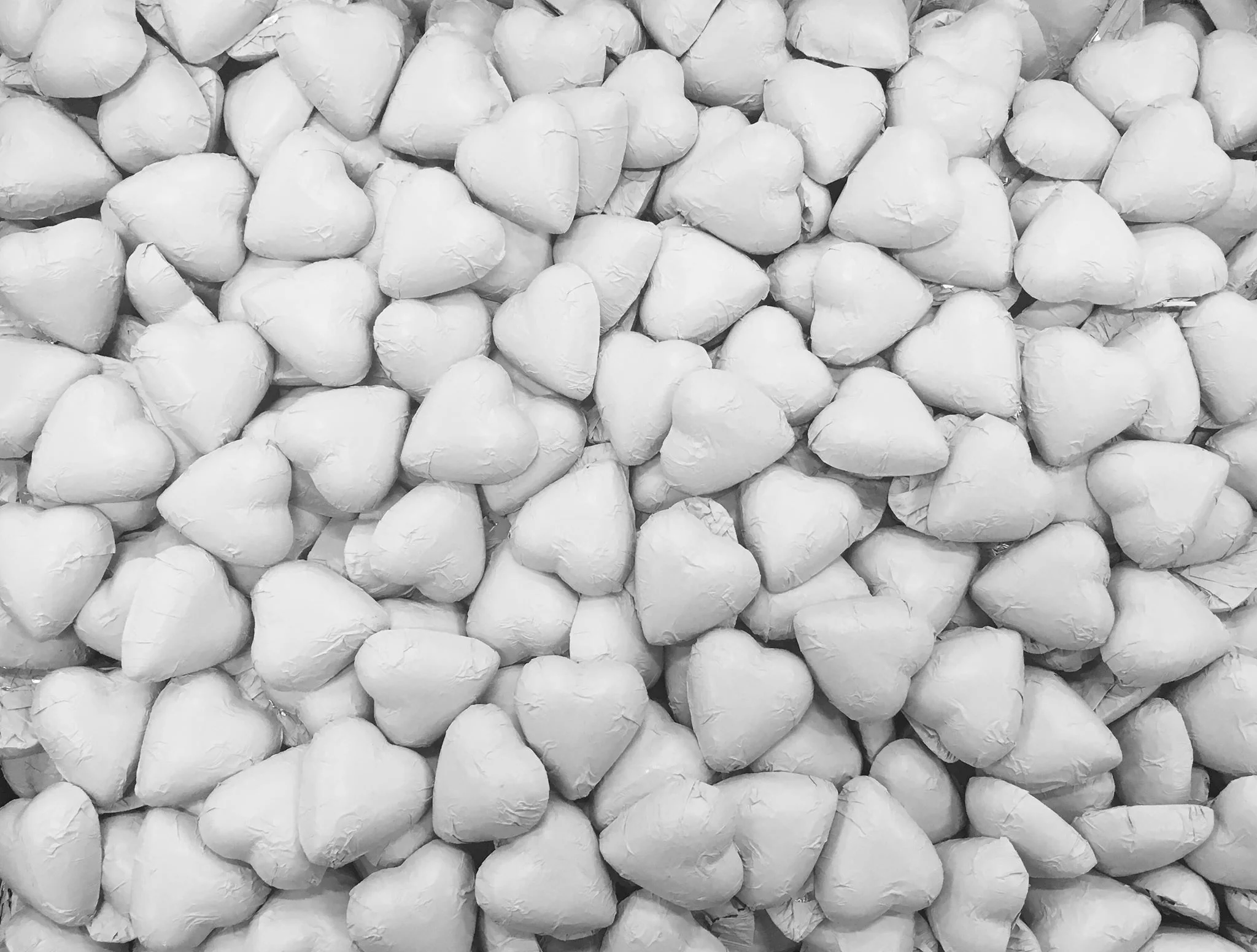 Pauls Chocolates White Milk Chocolate Hearts