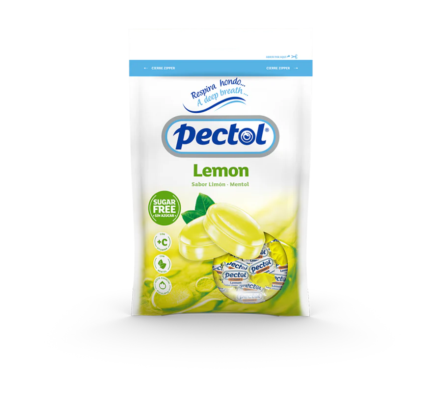 Pectol Lemon Drops 100g