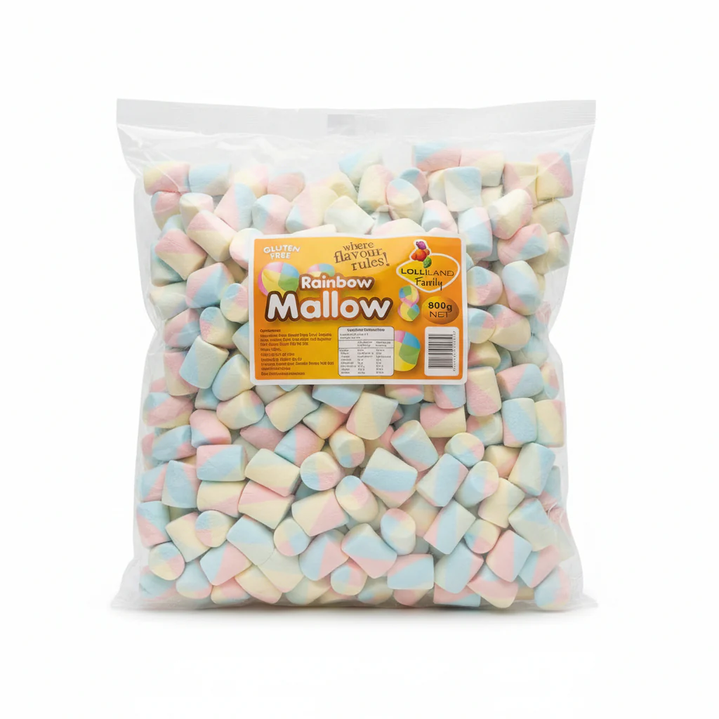 Lolliland Rainbow Marsh Twist 800g