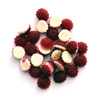 Rainbow Confectionery Boysenberries & Cream