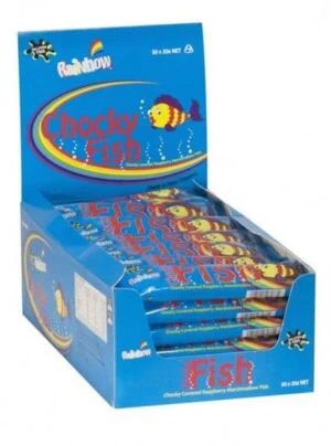 Rainbow Chocky Fish 25g