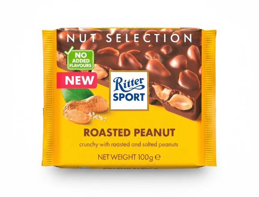 Ritter Sport Milk Roast Peanut Chocolate 100g