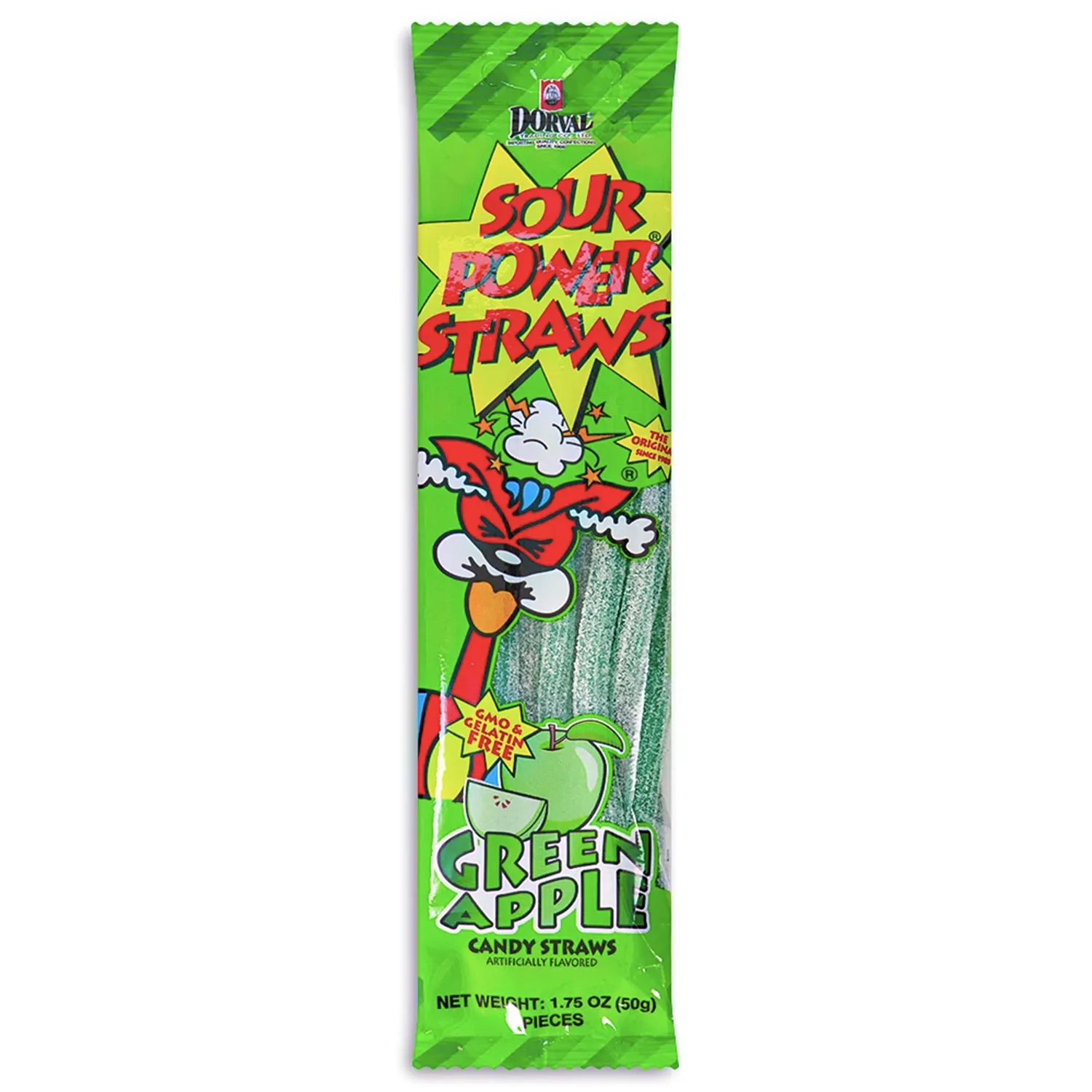 US Sour Power Green Apple 50g