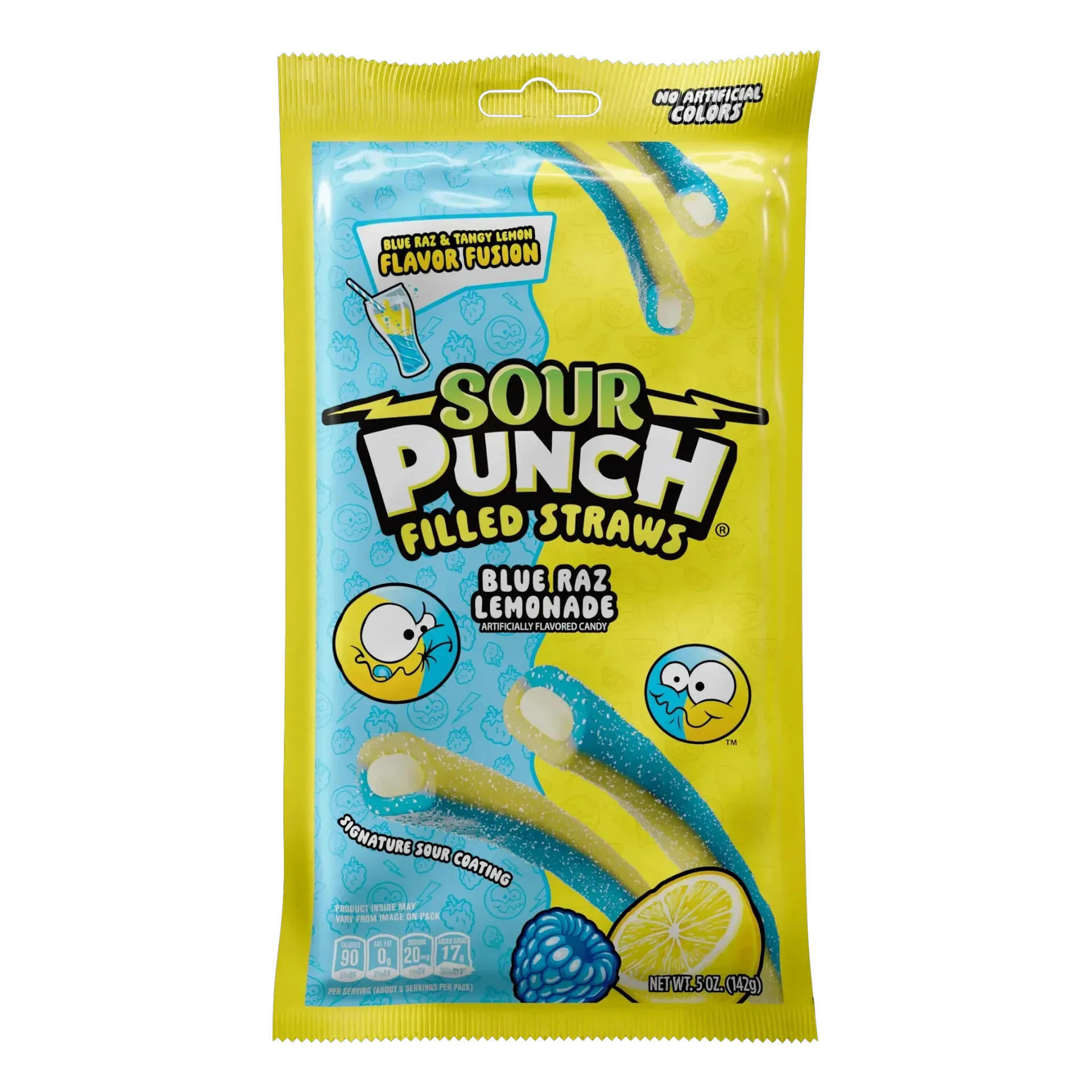 US Sour Punch Filled Straws Cherry Limeade 142 g