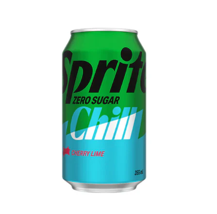 Sprite Cherry Lime Soda Can 355ml