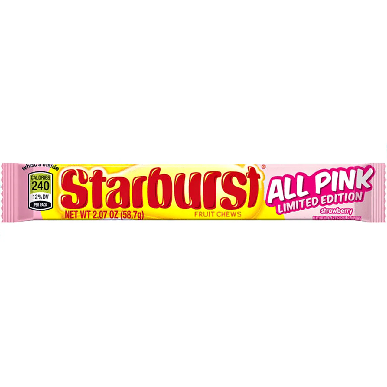 US Starburst All Pink Fruit Chews 58g