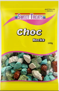 Sweet Treats Choc Rocks 140g