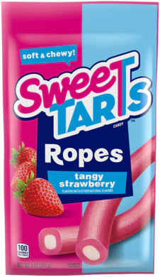 Sweetarts Ropes Tangy Strawberry Bag 141G