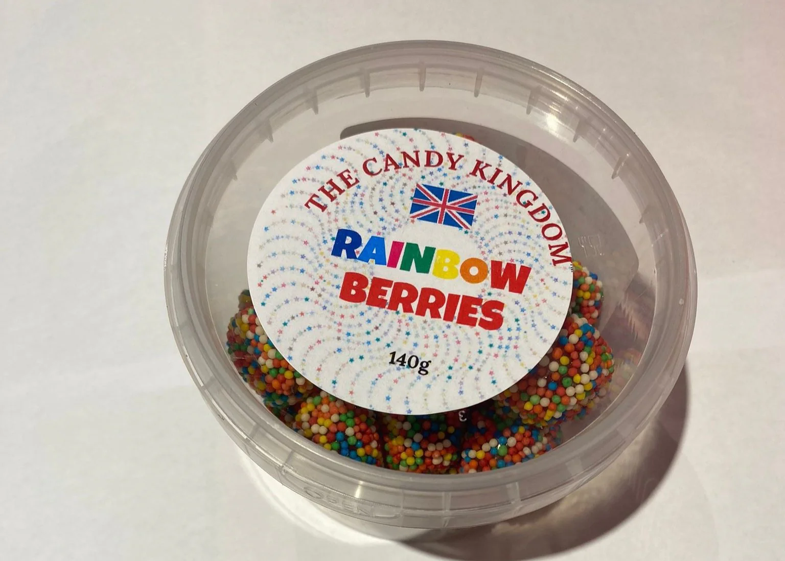 TCK Tub Rainbow Berries 140g