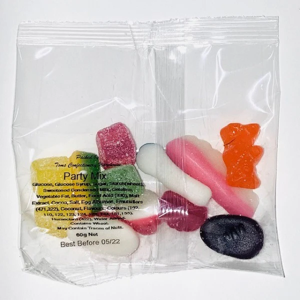Tom's Custom Party Mix Bags 60g - Image 2