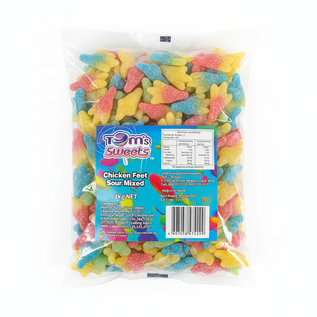 Dr sugar Chicken feet sour mixed 1kg