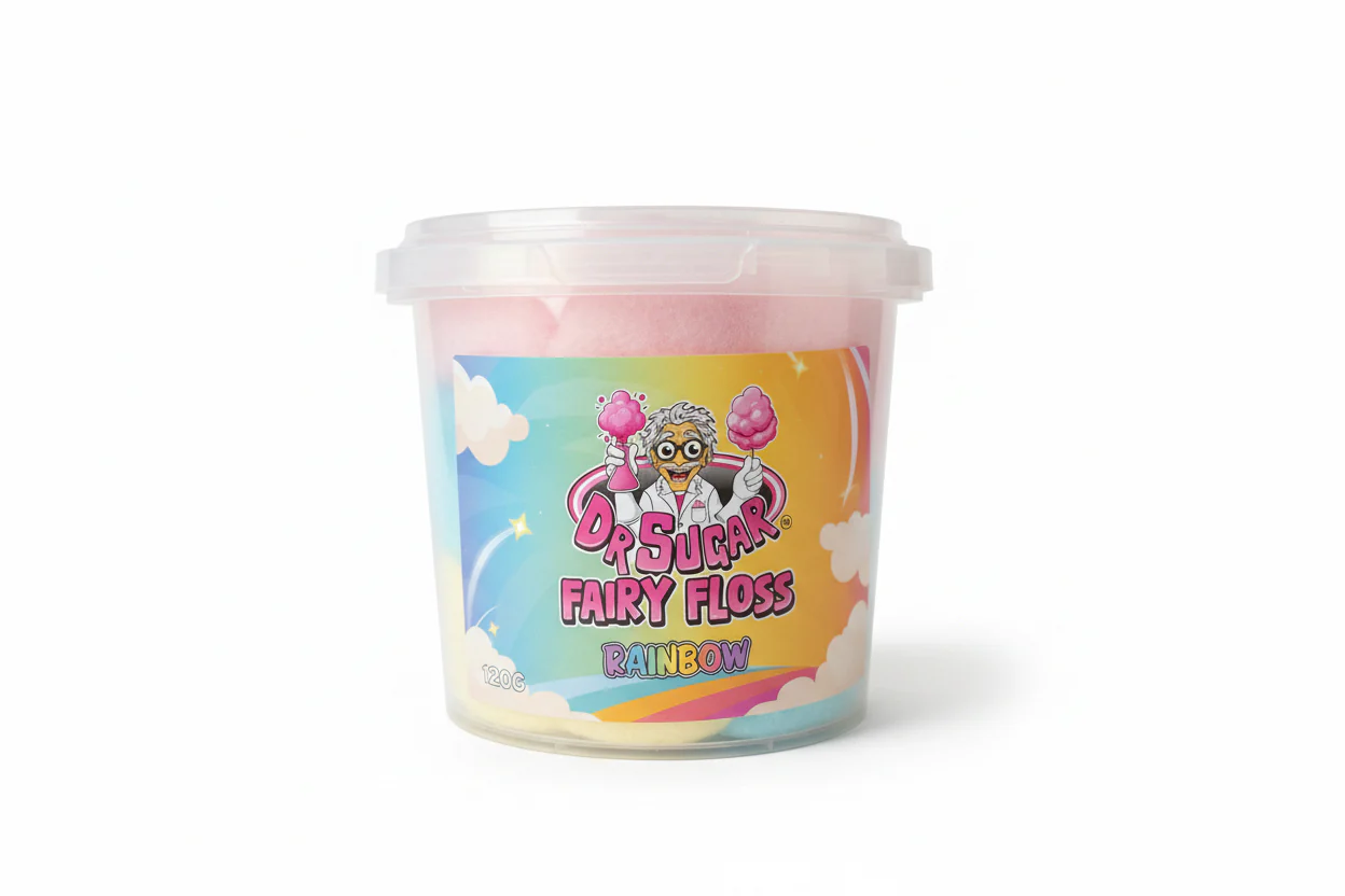 Dr Sugar Fairy Floss - 120g Tub - Image 3
