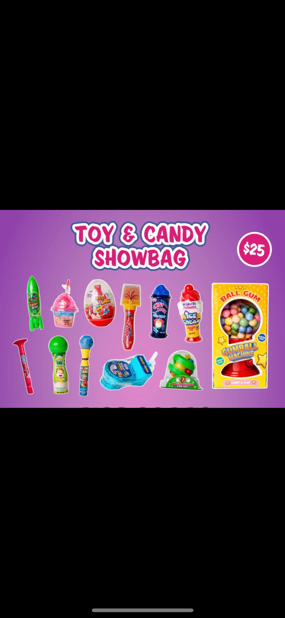 Toy & Candy Showbag