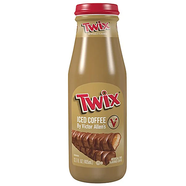 US Twix Ice Coffee Glass Bottle 405ml