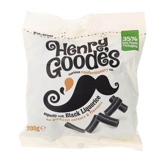 UK Henry Goodes Superbly Soft Black Liquorice 140g