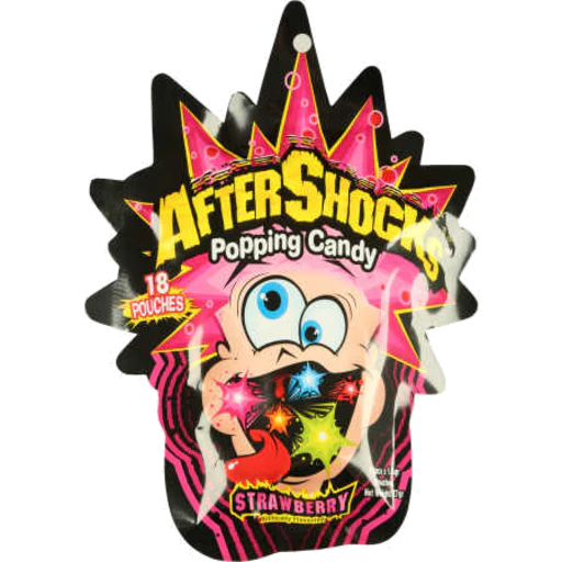 After Shocks Popping Candy Strawberry 27g