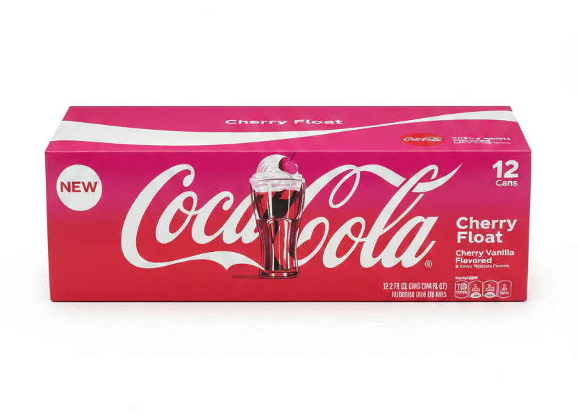 Coca Cola Cherry Float Can 355ml - Image 2