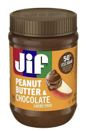 US Jif Peanut Butter & Chocolate Spread 425g