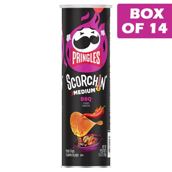 US Pringle Scorching BBQ 158g
