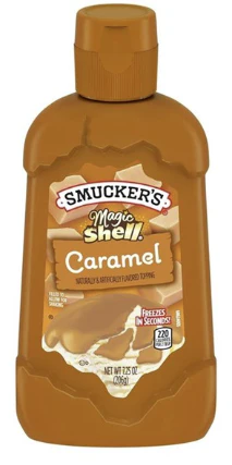 US Smucker's  Magic Shell Caramel 206g