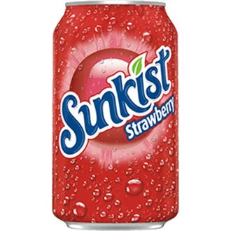 US Sunkist Strawberry 355mL