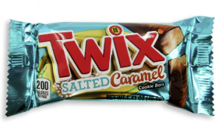 US Twix Salted Caramel Cookie Bar 40g
