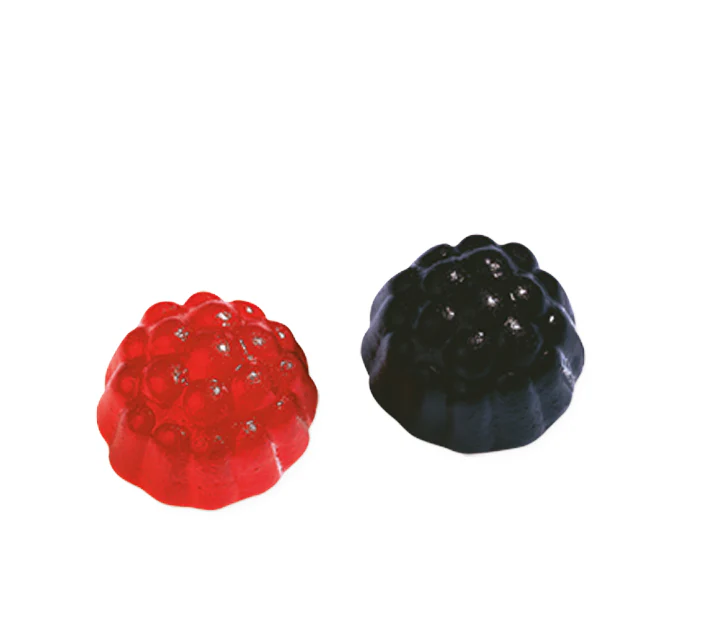Vidal Mini Jelly Black & Raspberry 1Kg