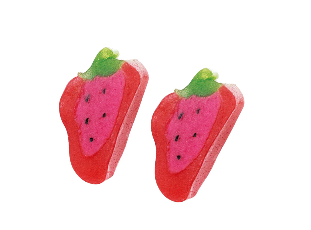 Vidal Strawberry Licorice Slices 250's 1.5Kg