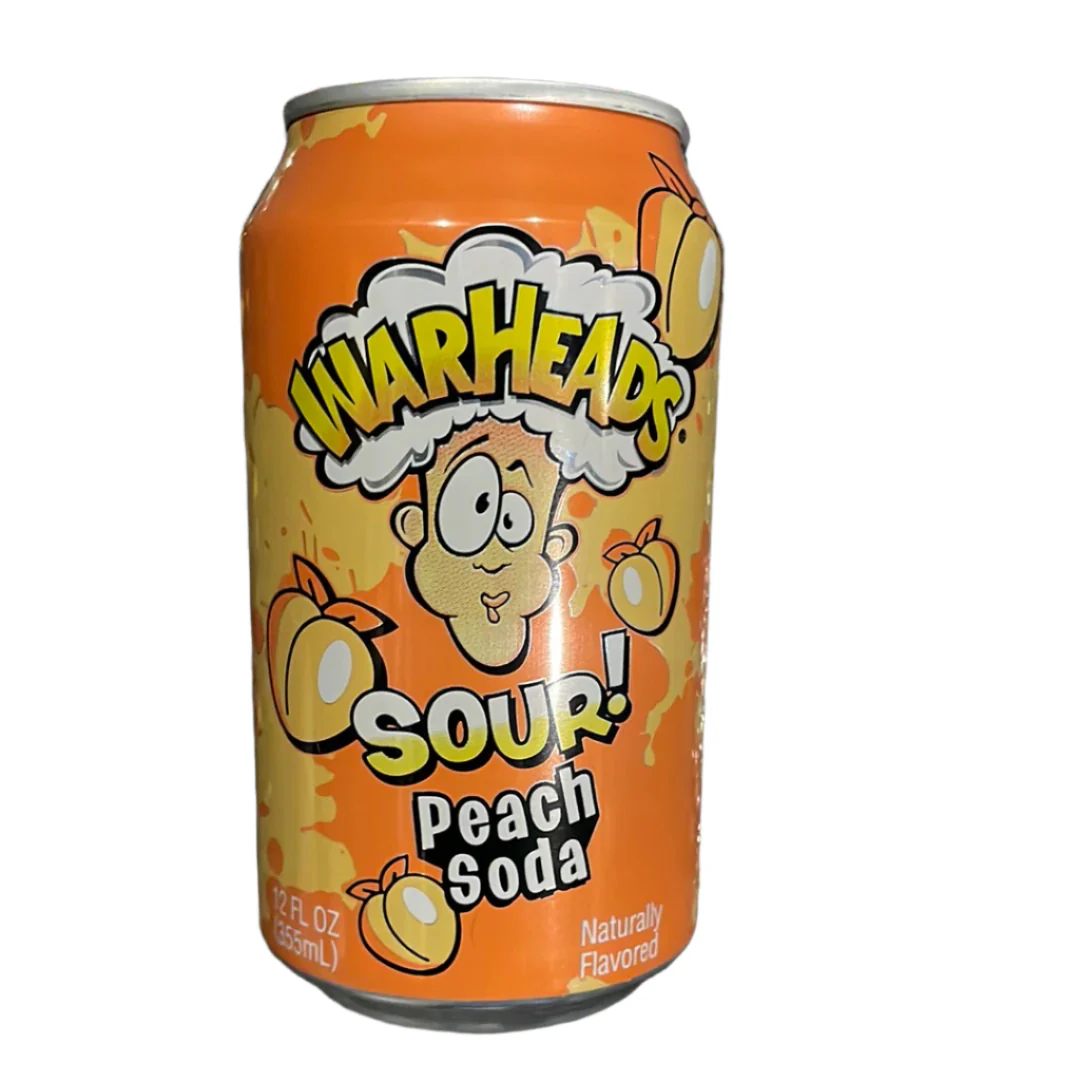 US Warheads Peach Soda 355ml