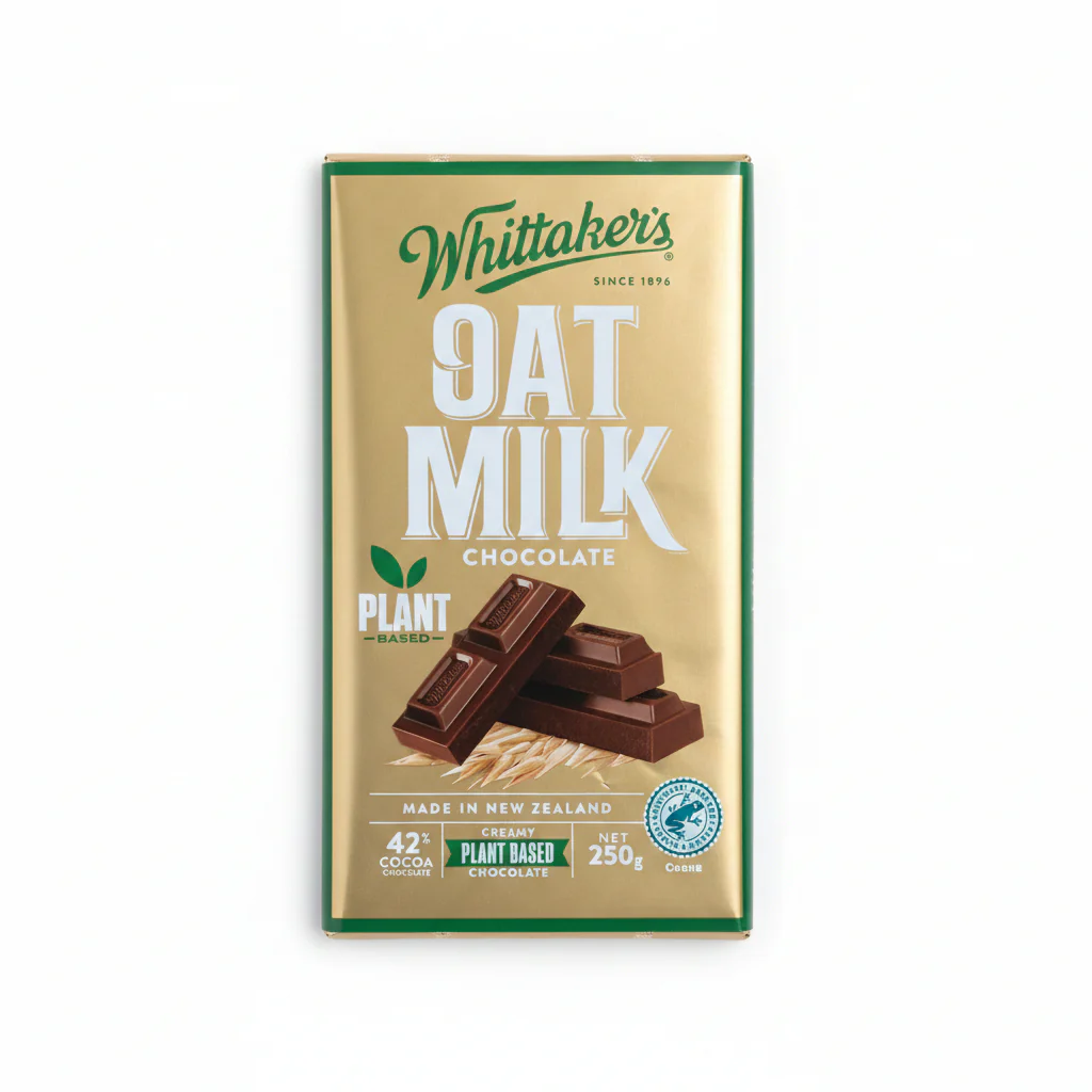 Whittaker’s Oat Milk Choc Block 250g