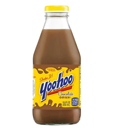 Yoohoo Chocolate Drink Glass Bottle 458ml