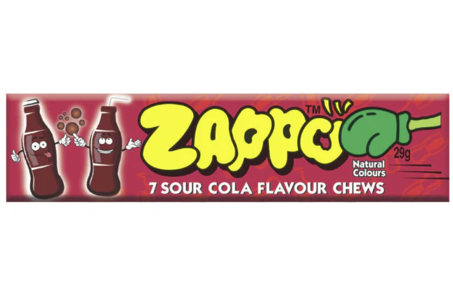 Zappo Sour Cola Chews 29g