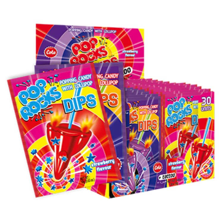 Pop Rocks Strawberry/Cola Tattoo Dip 18g - Image 3